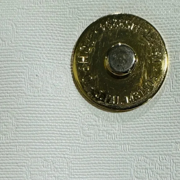 Vintage Gucci Interlocking GG Clutch purse shoulder bag ivory gold authentic - Picture 9 of 16